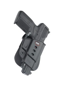 Fobus FNH Paddle Holster for FNH 5.7 mm Right Hand Black Police Duty Pouch - Picture 1 of 5