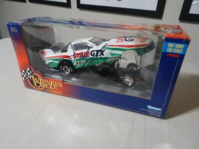 1997 Autographed SINGED BY John Force Winners Circle 1:24 Castrol GTX Funny Car - Image 1 of 4