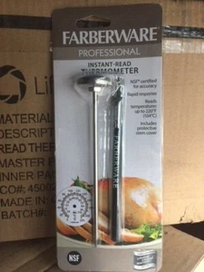 Farberware Protek Instant Read Thermometer with Pocket Holder (NEW) - Picture 1 of 1
