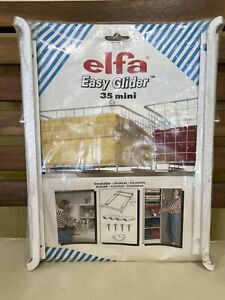 Elfa Easy Glider 35 Mini Norway Storage Pull Out Glider for Drawer NOS White 