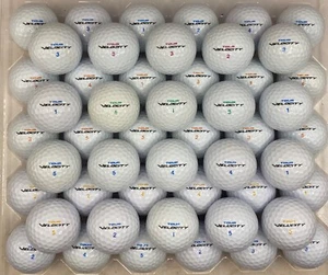 Wilson Tour Velocity White Golf Balls - Lot of 50 - 4A/5A High Grade (See Pix) - Picture 1 of 1
