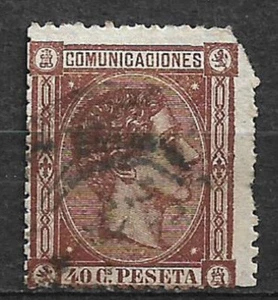spain 1875 edifil 167 used - 22/34 - Picture 1 of 1