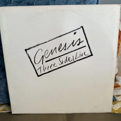 Genesis Three Sides Live Vinyl 2 LP Atlantic SD 2-2000 Mint/VG+ - Image 1 of 4
