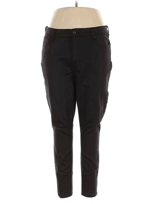 Celebrity Pink Women Black Casual Pants 18 Plus - Image 1 of 2