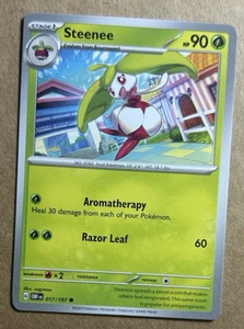 Pokemon Obsidian Flames Steenee 017/197 - Picture 1 of 1