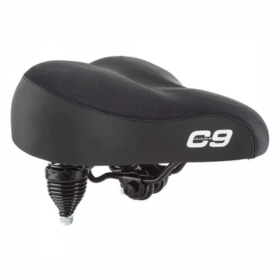 Cloud-9 Unisex Bicycle Comfort Seat Relief Channel, Springs, Thick Padding - Image 1 of 4