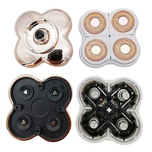 4X Beine Haarentfernung Ersatzköpfe für Damen Schmerzlos Trimmer Rasierer Rasierer - Bild 1 von 7