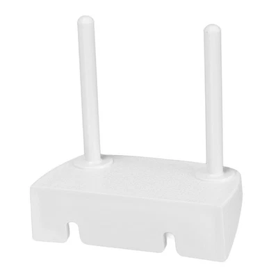 Double Spool Pin Embroidery Spool Pin White Spool Thread Stand  Home Sewing - Image 1 of 4