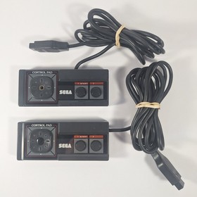 *Untested* Lot of 2 Official OEM Sega Master System Controllers Model 3020