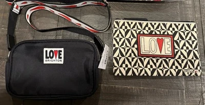 Brighton Love Essentials Crossbody And Love Pouch NWT - Image 1 of 4