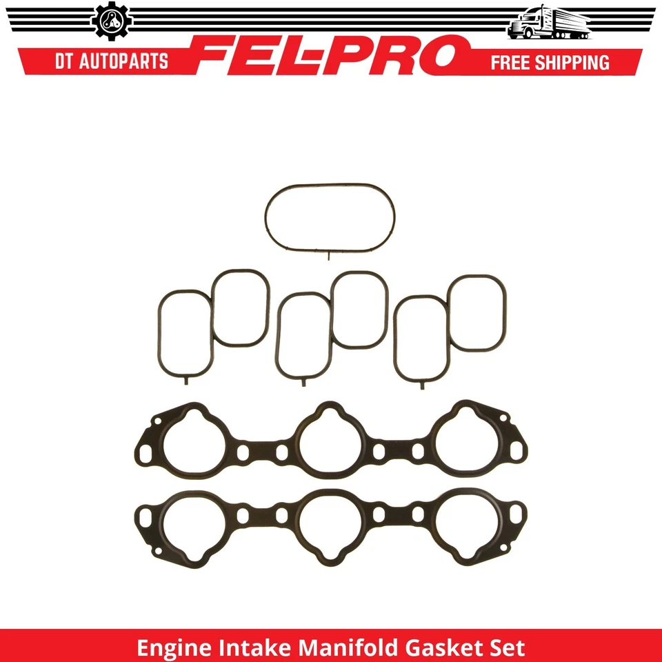For 05-15 Nissan Xterra Engine Intake Manifold Gasket Set Lower and Upper FelPro - Image 1 of 1
