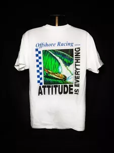 Camiseta Marine Machine Hanes Beefy-T Offshore Racing Nueva - Imagen 1 de 11