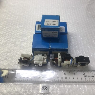 *Nuevo en caja *(Lote de 5) Relé de corriente de Marte 685744- 27007 Relé 1/3 H.P. 115V Foto 1 de 4