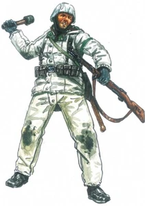 ✰SHIPS FREE/US✰ TIGER I Ausf E & German Wehrmacht WINTER Infantry 1/72 Revell VR - Picture 1 of 12