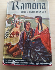 1942 Hardcover Book RAMONA - Helen Hunt Jackson  Triangle Book Edition