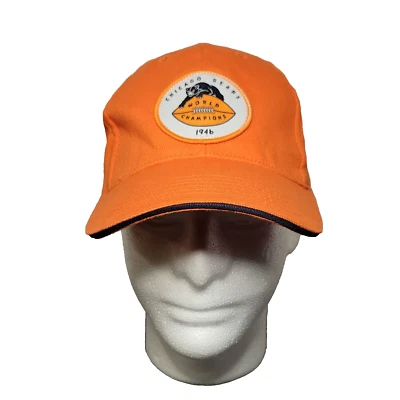 Boné de bola Chicago Bears World Champions 1946 laranja Budweiser NFL tamanho único  - Imagem 1 de 4