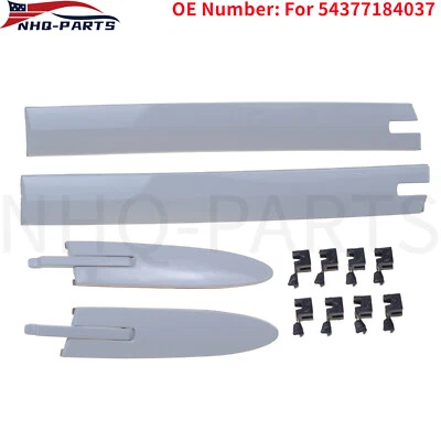 Clips de cubierta de bisagra de techo convertible izquierdo + derecho para BMW E93 335i M3 M4 F83 Foto 1 de 4