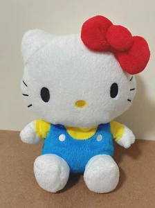 Hello Kitty A456 Fukoku Life Sanrio 2016 Foam Beanie Plush 7" Toy Doll Japan - Picture 1 of 5