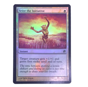 Seize the Initiative Scars of Mirrodin Foil Magic The Gathering MTG LP X1 - Picture 1 of 2