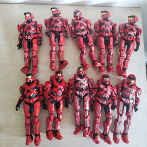 Random 15pcs HALO 7" The Spartan Spartan MK VII  Action Figure +15pcs Guns - Picture 1 of 7