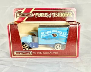 Matchbox 1920 Model AC Mack Y-30 Models Of Yesteryear Acorn Storage 1:72 - Picture 1 of 5