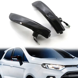 For Ford Escape Kuga Ecosport 2x Dynamic LED Side Mirror Turn Signal Light - Picture 1 of 9