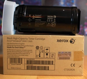 Xerox VersaLink C600/C605 Black High-Capacity Toner Cartridge 106R03903 Openbox - Picture 1 of 9
