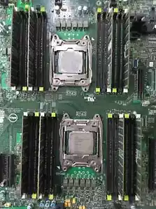 Dell PowerEdge T630 Motherboard- 2 CPU XEON 2630V3 + 128 GB DDR4 - Imagen 1 de 12