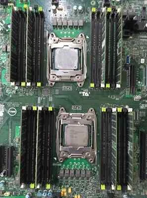 Dell PowerEdge T630 Motherboard + 2 CPU XEON 2630V3 - Imagen 1 de 4