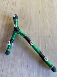 Herramienta Garabato Oggun Orisha Resguardo YorubaReligión Santería Resguardo Oggun 12" - Imagen 1 de 9