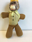 Reduced / Vintage 1940'S "Monko" Bell Hop"  12" Monkey Stuffed Doll