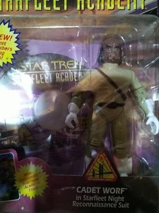 Playmates Star Trek Starfleet Academy Cadet Worf 4+" Action Figure CD-ROM i3 - Picture 1 of 1