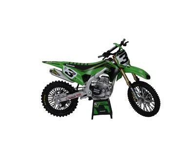 NewRay Modellmotorrad Modell Bike Kawasaki Eli Tomac #3 Maßstab 1: 12