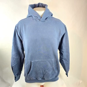 Madewell Sweatshirt Mens Medium Blue Hoodie Pullover The McCarren Midweight - Picture 1 of 11