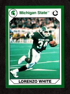 LORENZO WHITE 1990 Collegiate Collection #19 MICHIGAN STATE SPARTANS - *04 - Picture 1 of 2