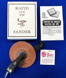 Tweeten Rapid Cue Top Sander Complete w/Manual Made in the USA - Picture 1 of 10