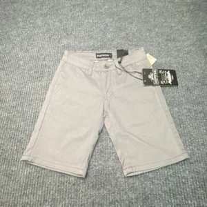 Maverick Boys Youth Grey Size 4 Flat Front Dress Shorts NWT - Picture 1 of 8