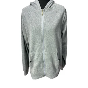 Sahara Club Heather Gray Hooded Zip Up Size Men’s Medium Sweatshirt - Picture 1 of 8