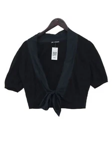 Autograph Women's Blouse UK 12 Black Silk with Cashmere, Cotton, Viscose Basic - Picture 1 of 5