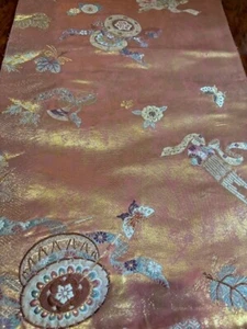 Table runner made from Japanese vintage silk obi Handmade 50”×12” No.1 - Picture 1 of 7