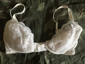 36D Warner's Suddenly Shapely Vintage Padded Inserts Push Up UW Voluptuous Bra - Picture 1 of 22