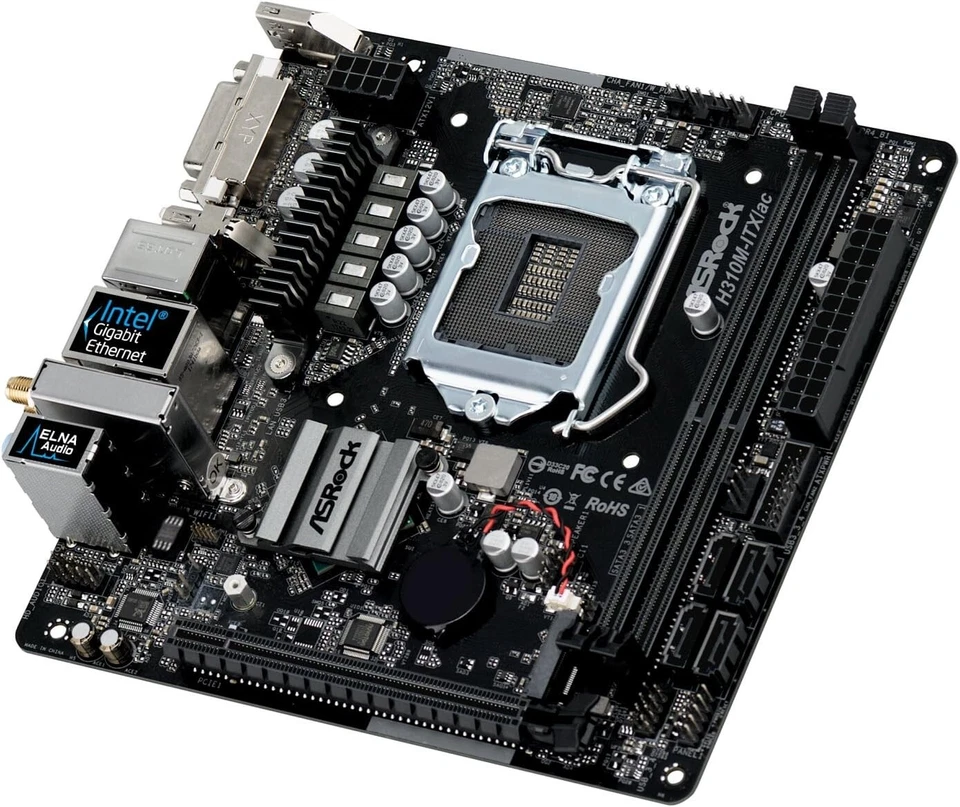 ASRock H310M-ITX/ac + Intel Core i5-8400 +  Corsair 16GB RAM + 300W Power Supply - Image 1 of 4
