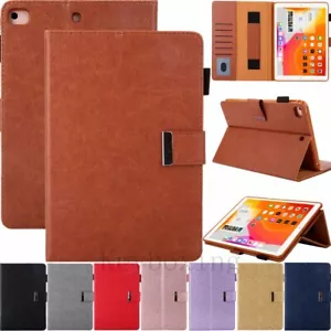 For iPad 10 9 8 7 6 5 Gen Mini Air Pro Magnetic Smart Leather Stand Case Cover - Picture 1 of 21