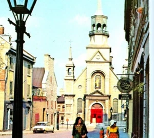 Notre Dame Du Bonsecours Kirche Kapelle Montreal Quebec Vintage Postkarte - Bild 1 von 4
