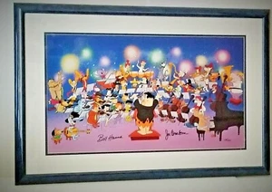 HANNA - BARBERA LTD. ED. SYMPHONY OF THE STARS - SIGNED LITHOGRAPH 334/500 W/COA - Picture 1 of 11