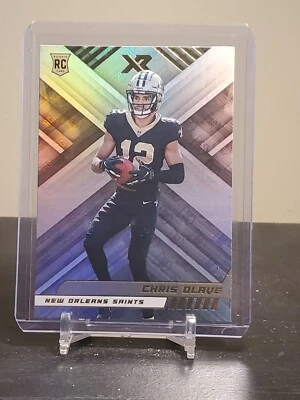 2022 Panini XR Football Chris Olave #109 RC Rookie New Orleans Saints - Image 1 of 2