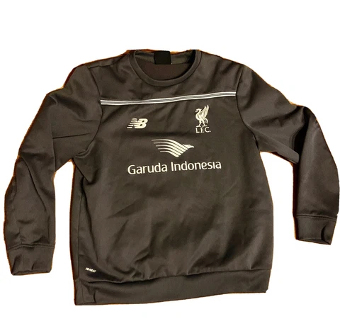 Liverpool Gray New Balance Sweater. Size Medium Cover