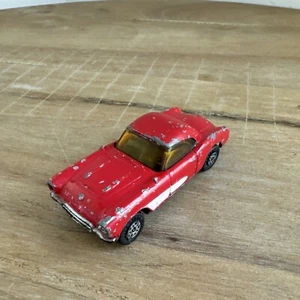 DIECAST 57 CORVETTE RED MADE IN HONG KONG O - Picture 1 of 12