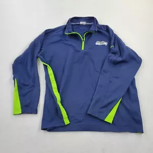 Nike Seattle Seahawks Shirt NFL On Field Langarm Blau Herren Gr. XL 1/4 Zip - Bild 1 von 6
