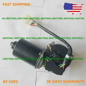 YN53C00012F2 WIPER MOTOR FITS KOBELCO SK200-8 ED195-8 SK170-8 SK210D-8 SK295-8 - Picture 1 of 10